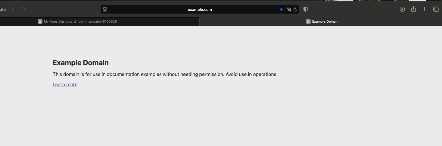User can access SAML app